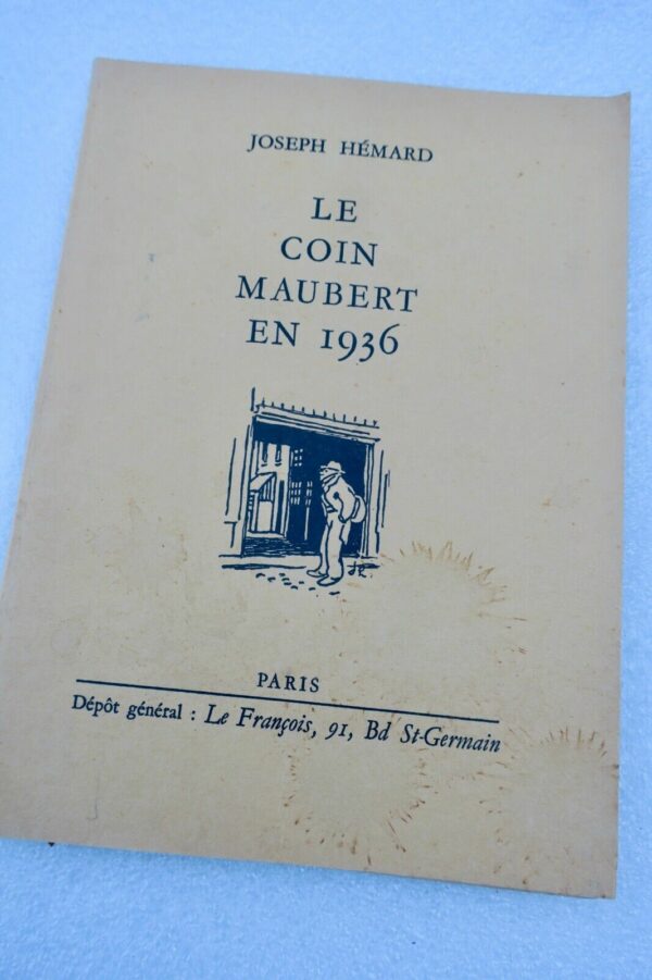 HEMARD Joseph LE COIN MAUBERT EN 1937 – Image 3