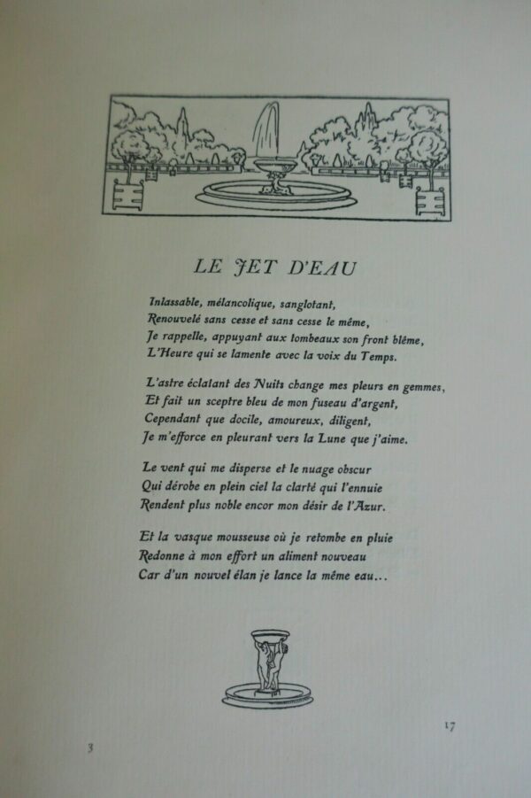 HENRIOT Emile JARDINS A LA FRANCAISE Sonnets 1911 – Image 4