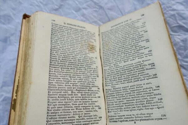 Horace QUINTUS HORATIUS FLACCUS 1824 Mini book – Image 7