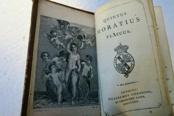 Horace QUINTUS HORATIUS FLACCUS London  1824 mini