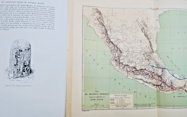 Indien Anciennes villes du Nouveau Monde Voyages d'explorations au Mexique 1885 – Image 12