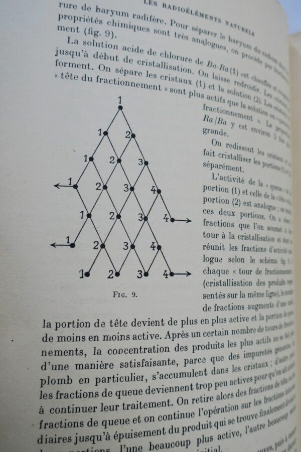 JOLIOT-CURIE radioéléments naturels. Propriétés chimiques...1946 – Image 8