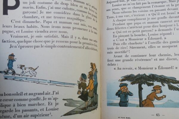 Jauffret, Édouard Au pays bleu : Roman d'une vie d'enfant – Image 7