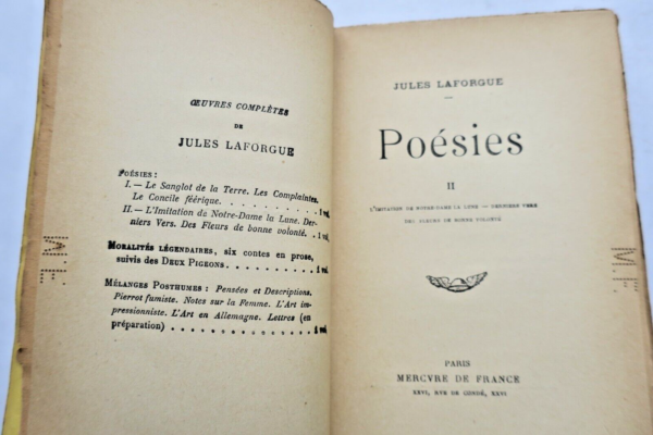 LAFORGUE Jules Poésies  EO – Image 6