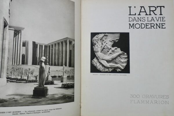 L'ART DANS LA VIE MODERNE - 300 GRAVURES vers 1937