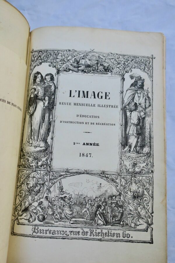 L'IMAGE 1847 L'image. Revue mensuelle illustrée d'éducation et ...1ère année – Image 4