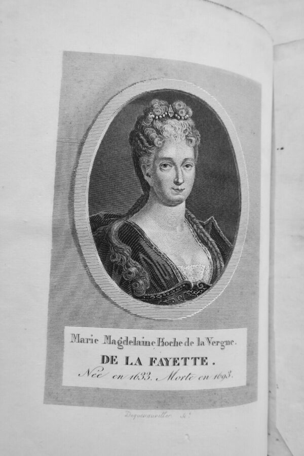 La Fayette Oeuvres Completes de Mesdames de la Fayette de Tencin et de Fontaine – Image 6