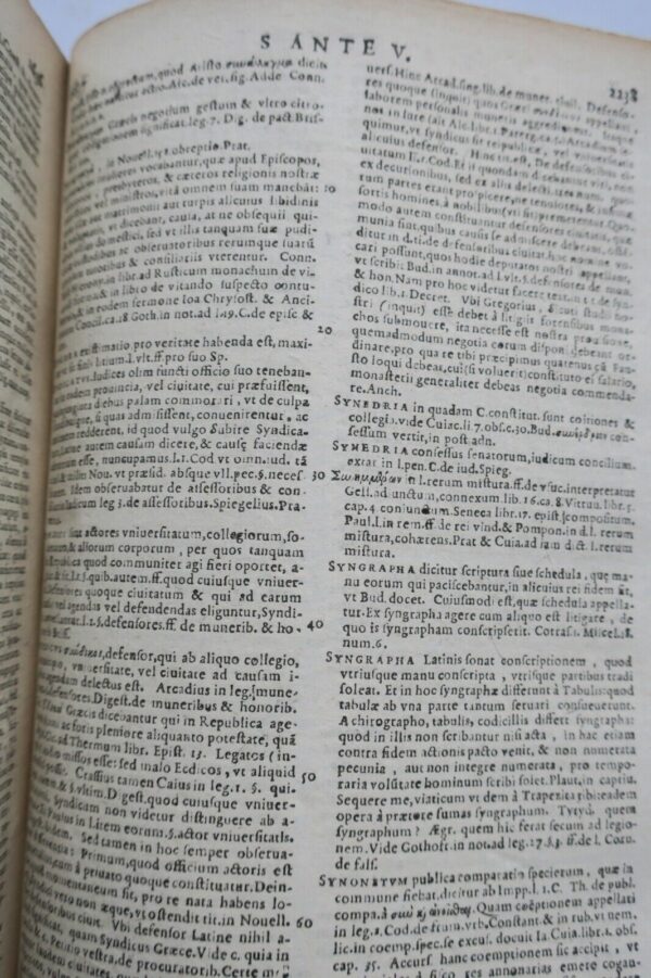 Lexicum juris civilis et canonici theoretici ...1600 – Image 15