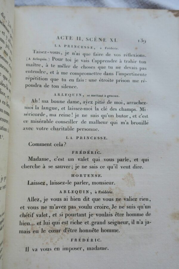 MARIVAUX OEUVRES CHOISIES DE MARIVAUX 1824 – Image 5