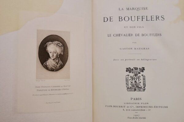 Marquise de Boufflers et son fils, le chevalier de Boufflers 1907 – Image 7