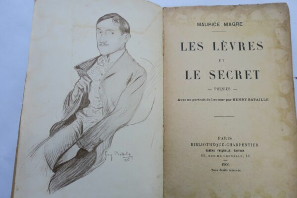 Maurice Magre les lèvres et le secret 1906