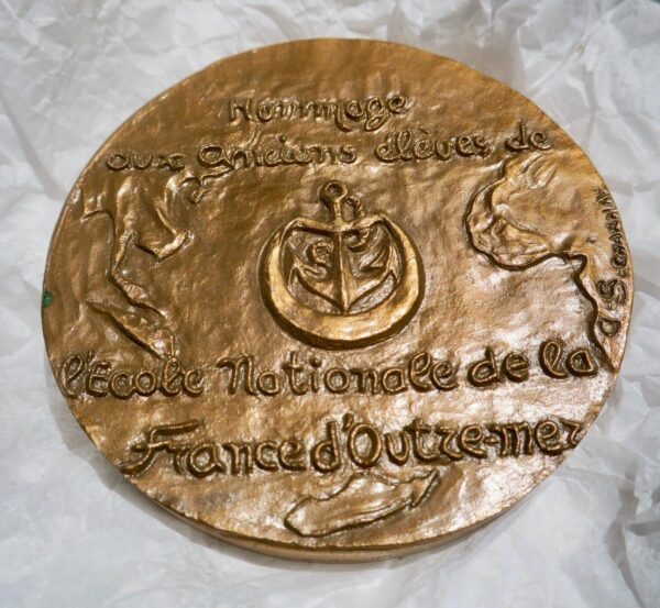 Médaille bronze Jan Jollenhaven 70 mm. OUTRE-MER