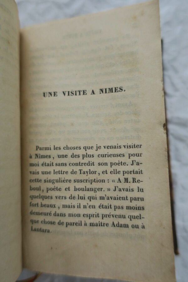 Mini Dumas, Lamartine Poesies par Jean Reboul de Nimes 1836.. + Amour et foi – Image 4