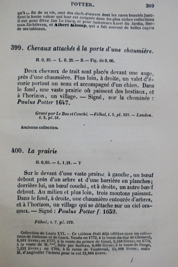 Musée national du Louvre. Notice des tableaux exposés dans les galeries 1878 – Image 3