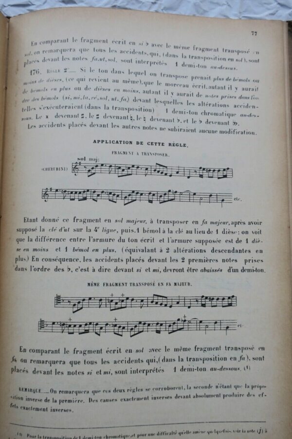 Musique DANHAUSER A. THEORIE DE LA MUSIQUE   1889 – Image 5