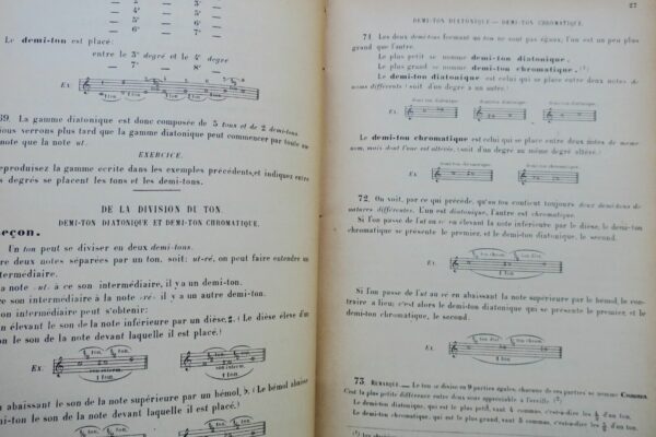 Musique DANHAUSER A. THEORIE DE LA MUSIQUE   1889 – Image 9