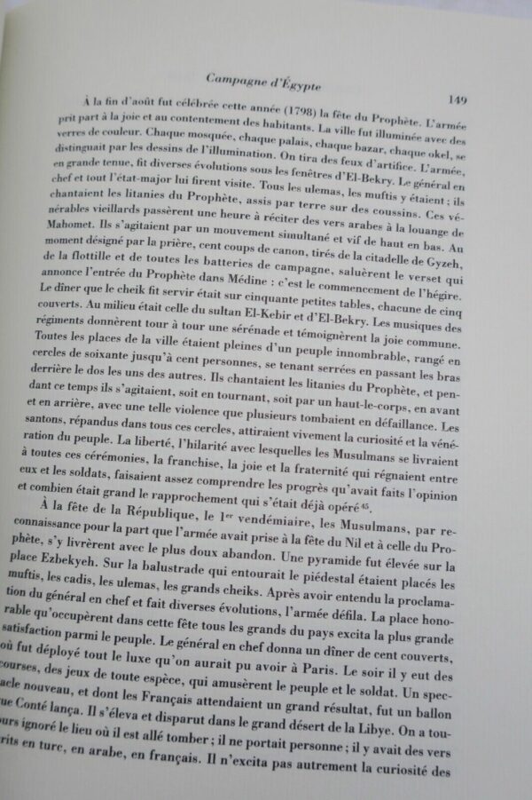 NAPOLÉON BONAPARTE CAMPAGNES D'ÉGYPTE ET DE SYRIE – Image 6