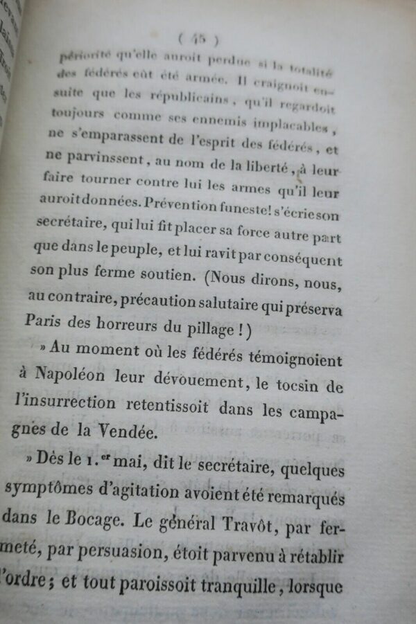 Napoléon 20 mars NOUVEAUX ÉCLAIRCISSEMENTS SUR LA CONSPIRATION DU 20 MARS – Image 7