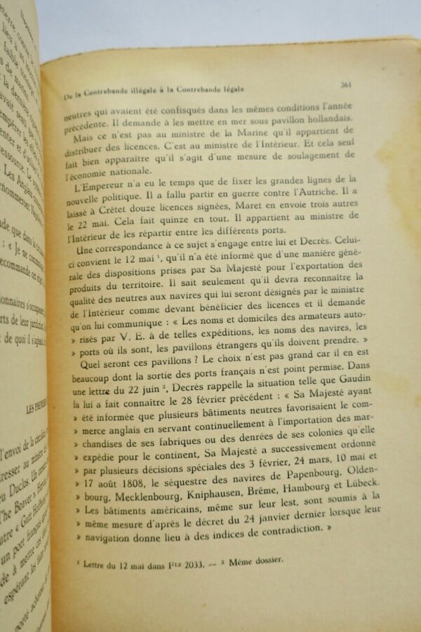 Napoléon  DE JOUVENEL BERTRAND NAPOLEON ET L'ECONOMIE DIRIGEE - LE BLOCUS CONTIN – Image 3