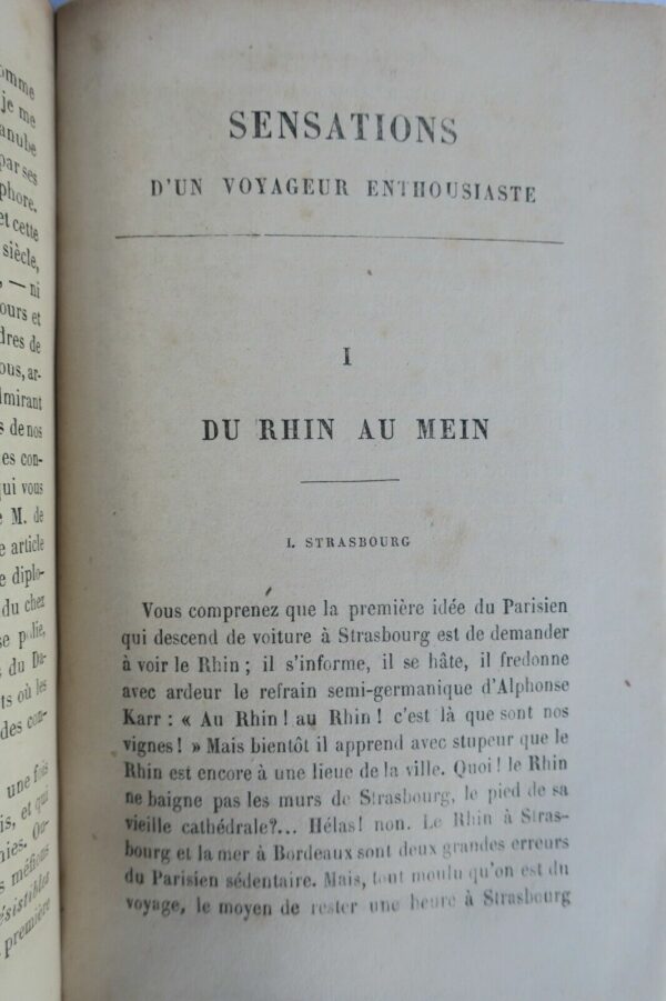 Nerval. Souvenirs D'Allemagne. Lorely. Michel Lévy frères 1860 – Image 7