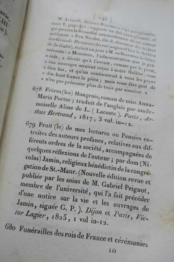 Nouveau recueil d'ouvrages anonymes et pseudonymes. 1834 – Image 7