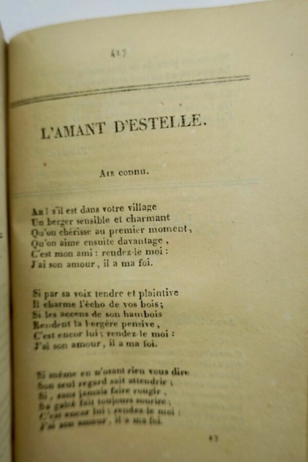 Nouvelle anthologie ou choix de chansons anciennes et modernes 1827 – Image 6