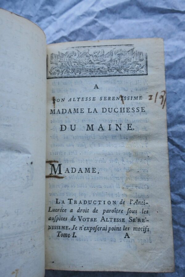 POLIGNAC  L'anti-Lucrèce poême sur la religion naturelle 1767 – Image 7