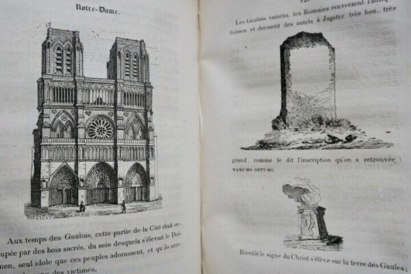 Paris HERBIN  Lutèce et Paris. Histoire religieuse, civile, monumentale 1847 – Image 6