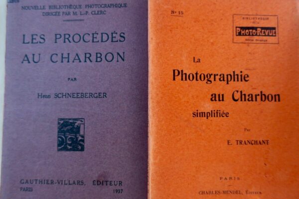 Photo SCHNEEBERGER. Tranchant  Les procédés au charbon 1937