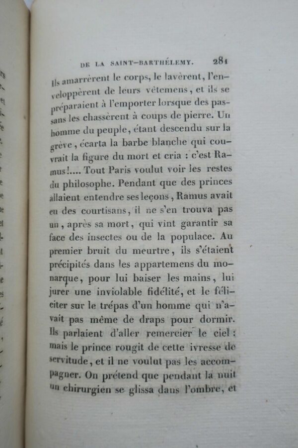 Protestant Audin Histoire de la Saint-Barthélemy d'après les chroniques 1826 – Image 4