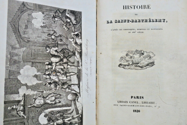 Protestant Audin Histoire de la Saint-Barthélemy d'après les chroniques 1826 – Image 7