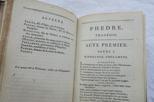 RACINE (Jean) Oeuvres de Jean Racine Didot-1817 mini – Image 7