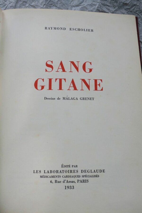 RAYMOND ESCHOLIER SANG GITANE – Image 10