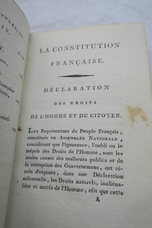 REVOLUTION La Constitution Francaise 1791 – Image 8