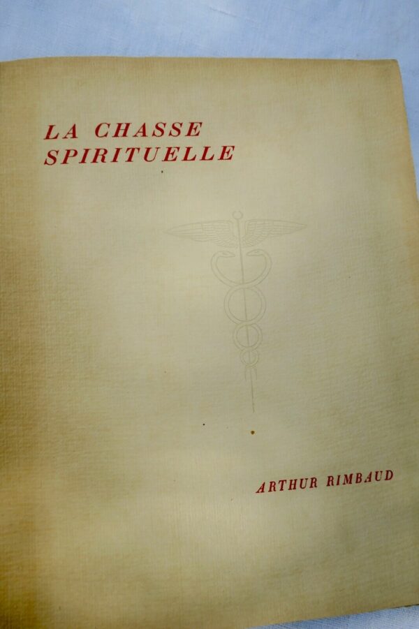 RIMBAUD (Arthur) La chasse spirituelle – Image 3