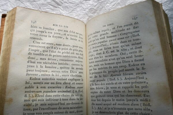 SERMONS NOUVEAUX SUR LES VERITES LES PLUS INTERESSANTES DE LA RELIGION 1824 – Image 9