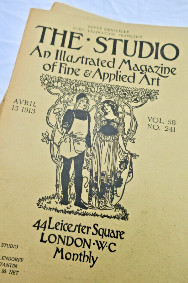 STUDIO art & Crafts The Studio Magazine of Fine and Applied Art 1913 – Image 3