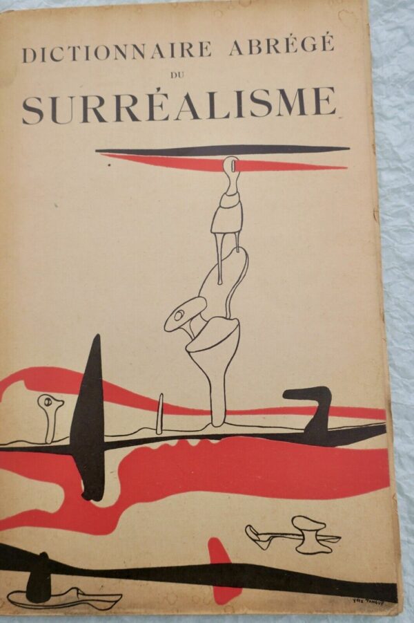 Surréalisme  Dictionnaire abrégé du surréalisme 1938