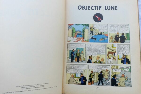 TINTIN HERGE Tintin OBJECTIF LUNE – Image 11