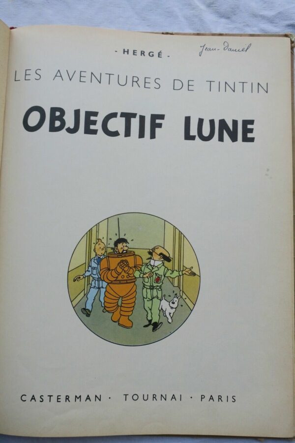 TINTIN HERGE Tintin OBJECTIF LUNE – Image 12