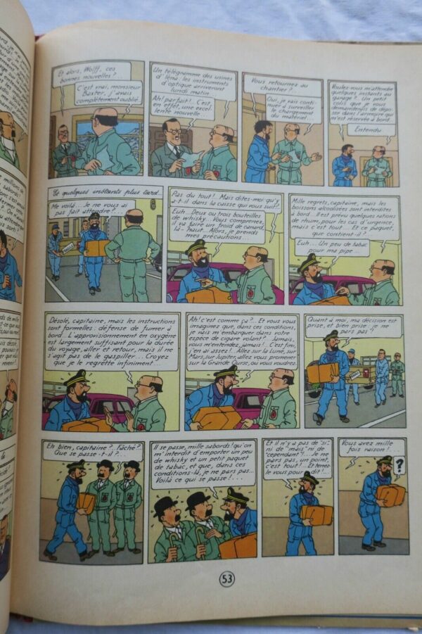 TINTIN HERGE Tintin OBJECTIF LUNE – Image 6