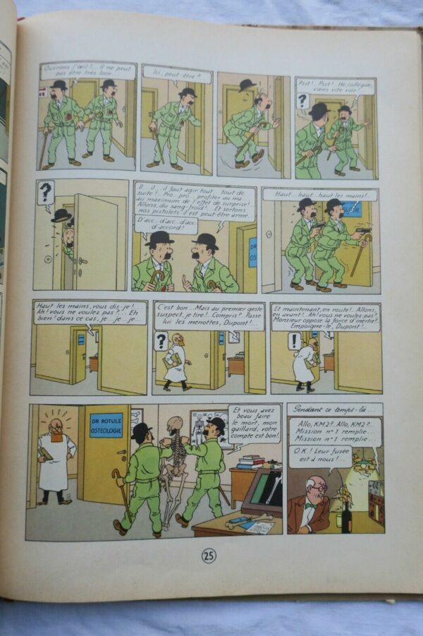 TINTIN HERGE Tintin OBJECTIF LUNE – Image 7