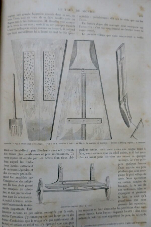 TOUR DU MONDE NOUVEAU JOURNAL DES VOYAGES ANNEE 1861 – Image 9