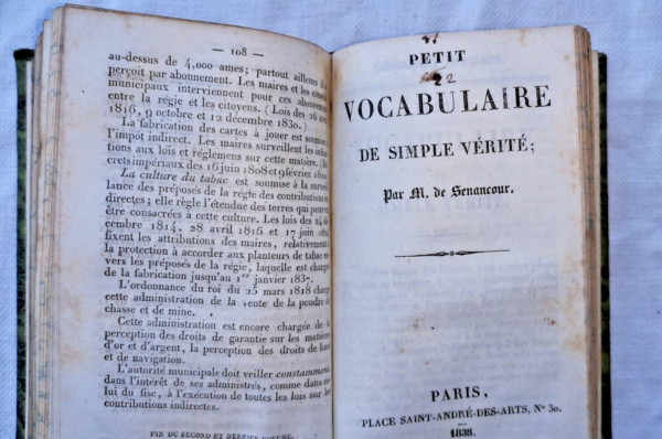 TRAITE D'ECONOMIE SOCIALE,CONSTITUTIONS ET CHARTES,DROIT 1833 – Image 4