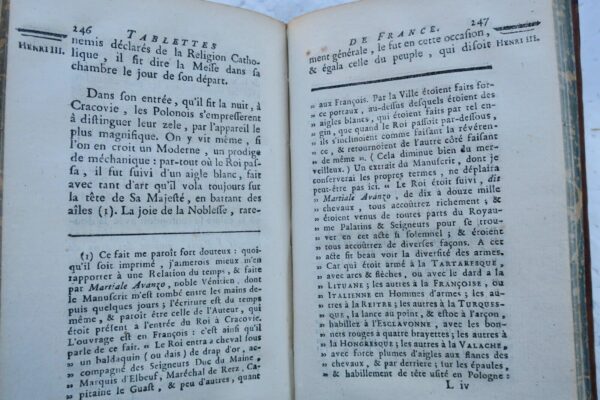 Tablettes Historiques & Anecdotes des Rois de France depuis Pharamond Jusqu'a – Image 8