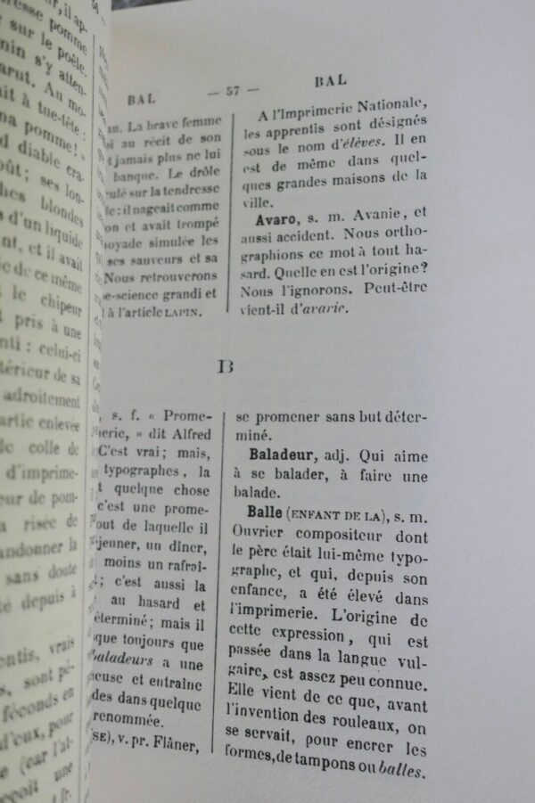 Typographe  Dictionnaire de l'argot des typographes suivi d'un choix ... – Image 5