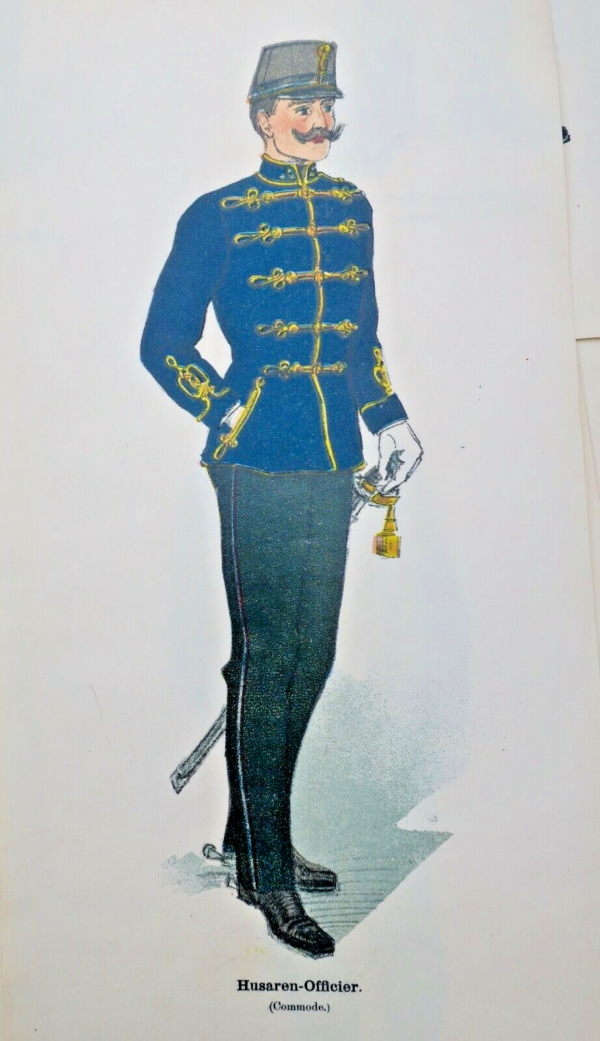 Uniform Adjustierungsblätter k.u.k.oesterr ung.Heeres und Landwehren 29 Lithos – Image 5