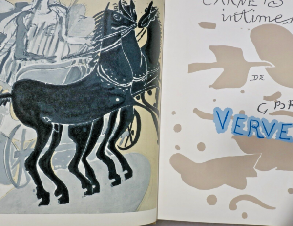 VERVE Carnets intimes de Georges Braque Verve, Volume VIII nº 31-32