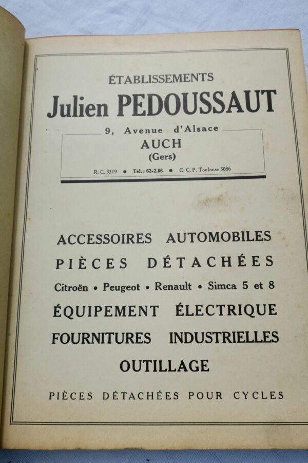 accessoires Auto catalogue PEDOUSSANT AUCH – Image 4