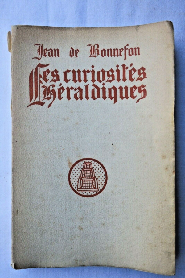 blason BONNEFON  LES CURIOSITÉS HÉRALDIQUES 1912